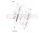 SUZUKI GSF1250 K7 (2007) Bandit (E02,E19,E24,E37) 57 - FRONT DAMPER