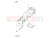SUZUKI GSF1250 K8 (2008) Bandit (E02,E19,E24,E37) 50 - REAR FENDER