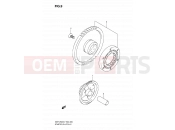SUZUKI GSF1250 K9 (2009) Bandit (E02,E19,E24,E37) 9 - STARTER CLUTCH