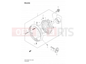 SUZUKI GSF1250A K8 (2008) Bandit (E02,E19,E24,E37) 32A - HEADLAMP (GSF1250K9/AK9 E24)