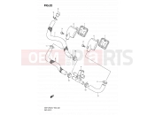 SUZUKI GSF1250S K8 (2008) Bandit (E02,E19,E24,E37) 22 - 2ND AIR