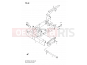 SUZUKI GSF1250S K8 (2008) Bandit (E03,E28,E33) 60 - REAR SWINGING ARM