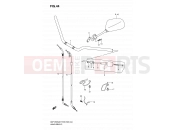 SUZUKI GSF1250S K9 (2009) Bandit (E03,E28,E33) 44 - HANDLEBAR