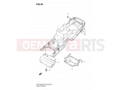 SUZUKI GSF1250S K9 (2009) Bandit (E03,E28,E33) 46 - REAR FENDER