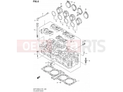 SUZUKI GSF1250S L2 (2012) Bandit (E24) 3 - CYLINDER HEAD