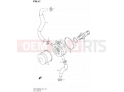 SUZUKI GSF1250S L2 (2012) Bandit (E24) 17 - OIL COOLER