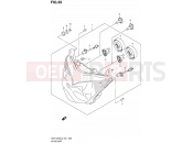 SUZUKI GSF1250S L2 (2012) Bandit (E24) 39 - HEADLAMP (GSF1250SAL2 E21)