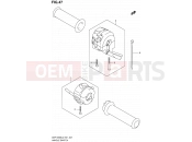 SUZUKI GSF1250S L2 (2012) Bandit (E24) 47 - HANDLE SWITCH