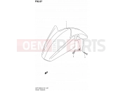 SUZUKI GSF1250S L2 (2012) Bandit (E24) 57 - FRONT FENDER (GSF1250SL2 E21)