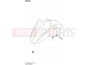 SUZUKI GSF1250S L2 (2012) Bandit (E24) 58 - FRONT FENDER (GSF1250SL2 E24)