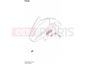 SUZUKI GSF1250S L2 (2012) Bandit (E24) 60 - FRONT FENDER (GSF1250SAL2 E24)