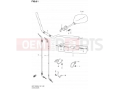 SUZUKI GSF1250S L2 (2012) Bandit (E24) 61 - HANDLEBAR