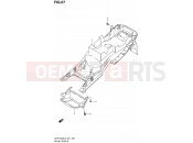 SUZUKI GSF1250S L2 (2012) Bandit (E24) 67 - REAR FENDER (GSF1250SL2 E24)