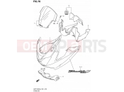 SUZUKI GSF1250S L2 (2012) Bandit (E24) 70 - COWLING