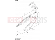 SUZUKI GSF1250S L2 (2012) Bandit (E24) 77 - SEAT TAIL COVER