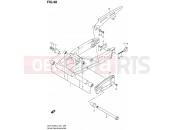 SUZUKI GSF1250S L2 (2012) Bandit (E24) 98 - REAR SWINGINGARM
