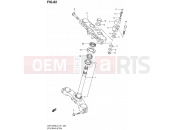SUZUKI GSF1250S L2 (2012) Bandit (E24) 82 - STEERING STEM