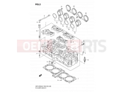 SUZUKI GSF1250SA K7 (2007) Bandit (E03,E28,E33) 3 - CYLINDER HEAD