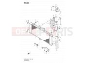 SUZUKI GSF1250SA K8 (2008) Bandit (E02,E19,E24,E37) 20 - RADIATOR