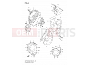 SUZUKI GSF1250SA K8 (2008) Bandit (E03,E28,E33) 6 - CRANKCASE COVER