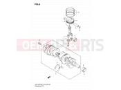 SUZUKI GSF1250SA K8 (2008) Bandit (E03,E28,E33) 8 - CRANKSHAFT