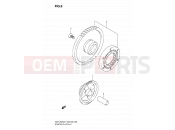 SUZUKI GSF1250SA K9 (2009) Bandit (E03,E28,E33) 9 - STARTER CLUTCH