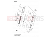 SUZUKI GSF1250SA K9 (2009) Bandit (E03,E28,E33) 52 - FRONT DAMPER