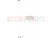 SUZUKI GSF1250SA L2 (2012) Bandit (E21) 1 - GASKET SET