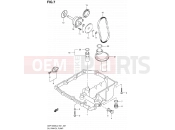 SUZUKI GSF1250SA L2 (2012) Bandit (E21) 7 - OIL PAN/OIL PUMP