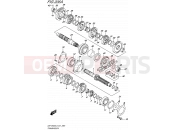 SUZUKI GSF1250SA L5 (2015) Bandit (E21) 206A - TRANSMISSION