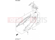 SUZUKI GSF1250SA L5 (2015) Bandit (E21) 506A - SEAT TAIL COVER