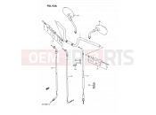 SUZUKI GSF400 M (1991) Bandit (E02) 43A - HANDLEBAR (E30)