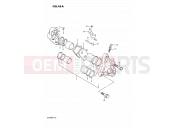 SUZUKI GSF400 M (1991) Bandit (E02) 45A - FRONT CALIPER (E22)
