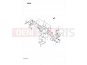 SUZUKI GSF400 M (1991) Bandit (E02) 52 - REAR CALIPER (MODEL M/N)