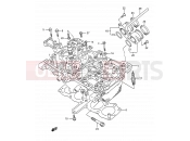 SUZUKI GSF400 M (1991) Bandit (E03,E28,E33) 2 - CYLINDER HEAD