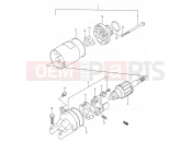 SUZUKI GSF400 M (1991) Bandit (E03,E28,E33) 20 - STARTING MOTOR