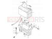 SUZUKI GSF400 M (1991) Bandit (E03,E28,E33) 23 - BATTERY