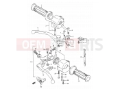 SUZUKI GSF400 M (1991) Bandit (E03,E28,E33) 43 - HANDLE SWITCH
