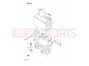 SUZUKI GSF400 N (1992) Bandit (E02) 23 - BATTERY
