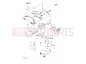 SUZUKI GSF400 N (1992) Bandit (E02) 29 - REAR COMBINATION LAMP