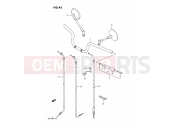 SUZUKI GSF400 N (1992) Bandit (E02) 43 - HANDLEBAR