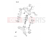 SUZUKI GSF400 N (1992) Bandit (E02) 39 - STEERING STEM