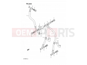 SUZUKI GSF400 N (1992) Bandit (E02) 46A - FRONT BRAKE HOSE (E22)