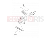 SUZUKI GSF400 N (1992) Bandit (E02) 47 - FRONT MASTER CYLINDER (MODEL M/N)