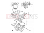 SUZUKI GSF400 N (1992) Bandit (E03,E28,E33) 4 - CRANKCASE