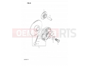 SUZUKI GSF400 P (1993) Bandit (E02) 8 - STARTER CLUTCH