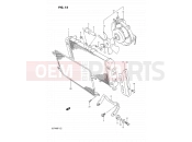SUZUKI GSF400 P (1993) Bandit (E02) 15 - RADIATOR