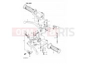 SUZUKI GSF400 P (1993) Bandit (E02) 44A - HANDLE SWITCH (E30)
