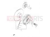 SUZUKI GSF400 P (1993) Bandit (E03,E28,E33) 8 - STARTER CLUTCH