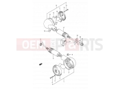 SUZUKI GSF400 P (1993) Bandit (E03,E28,E33) 27 - TURN SIGNAL LAMP